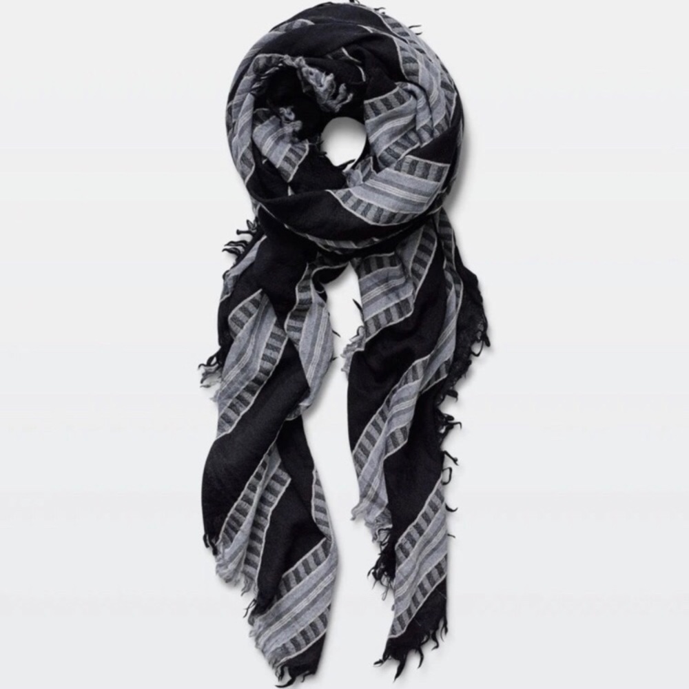Wilfred wool mixed stripes blanket